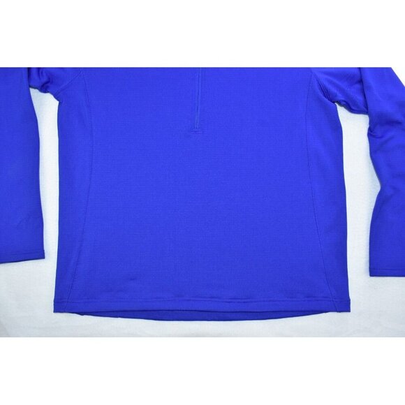 North Face Mountain Peaks Men's Sweatshirt Size XL 1/4 Zip Blue Pullover Logo Co - Picture 4 of 15